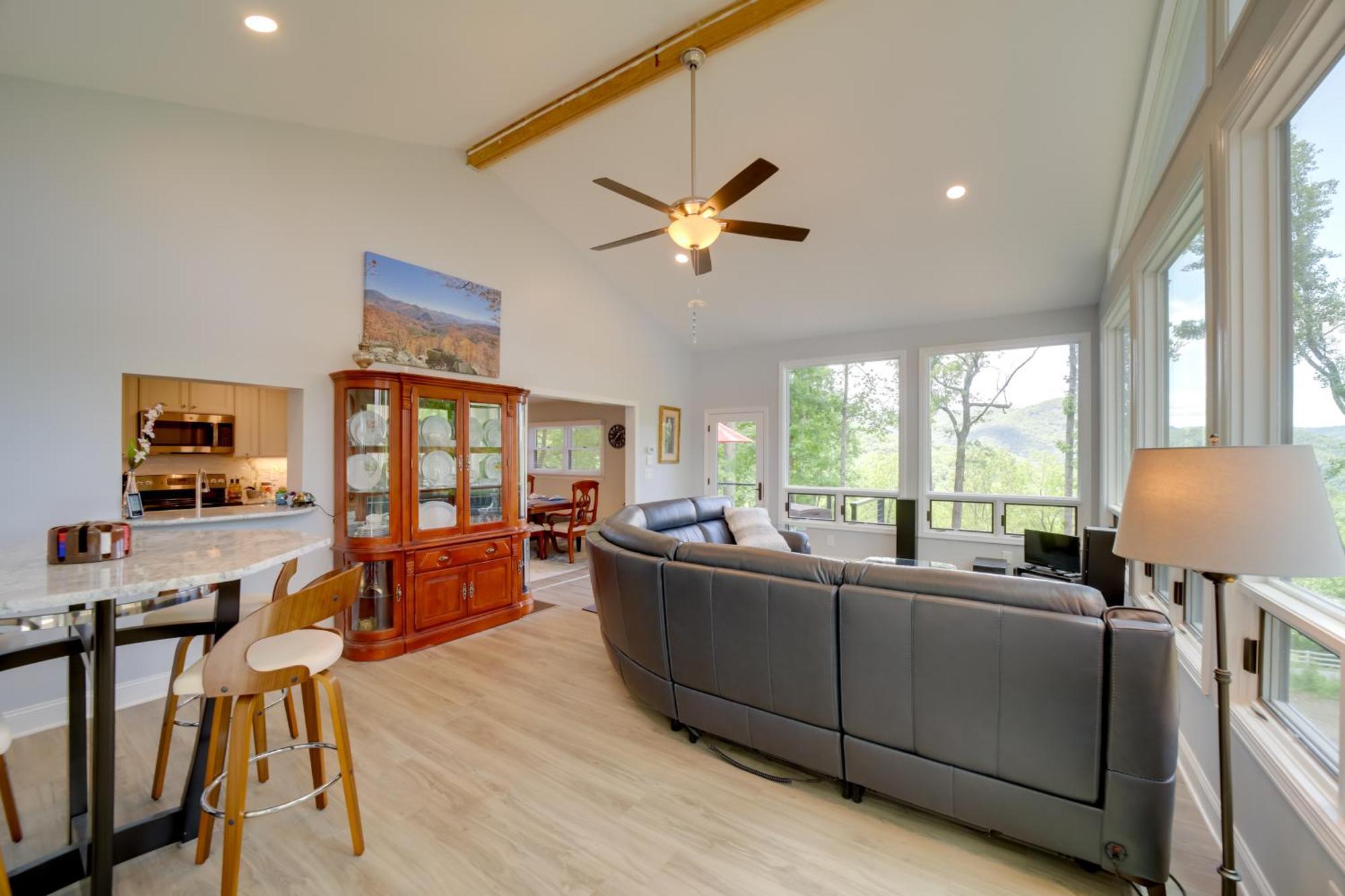 Remote Smoky Mtn Escape With Views And Trail Access! Villa Cullowhee Dış mekan fotoğraf
