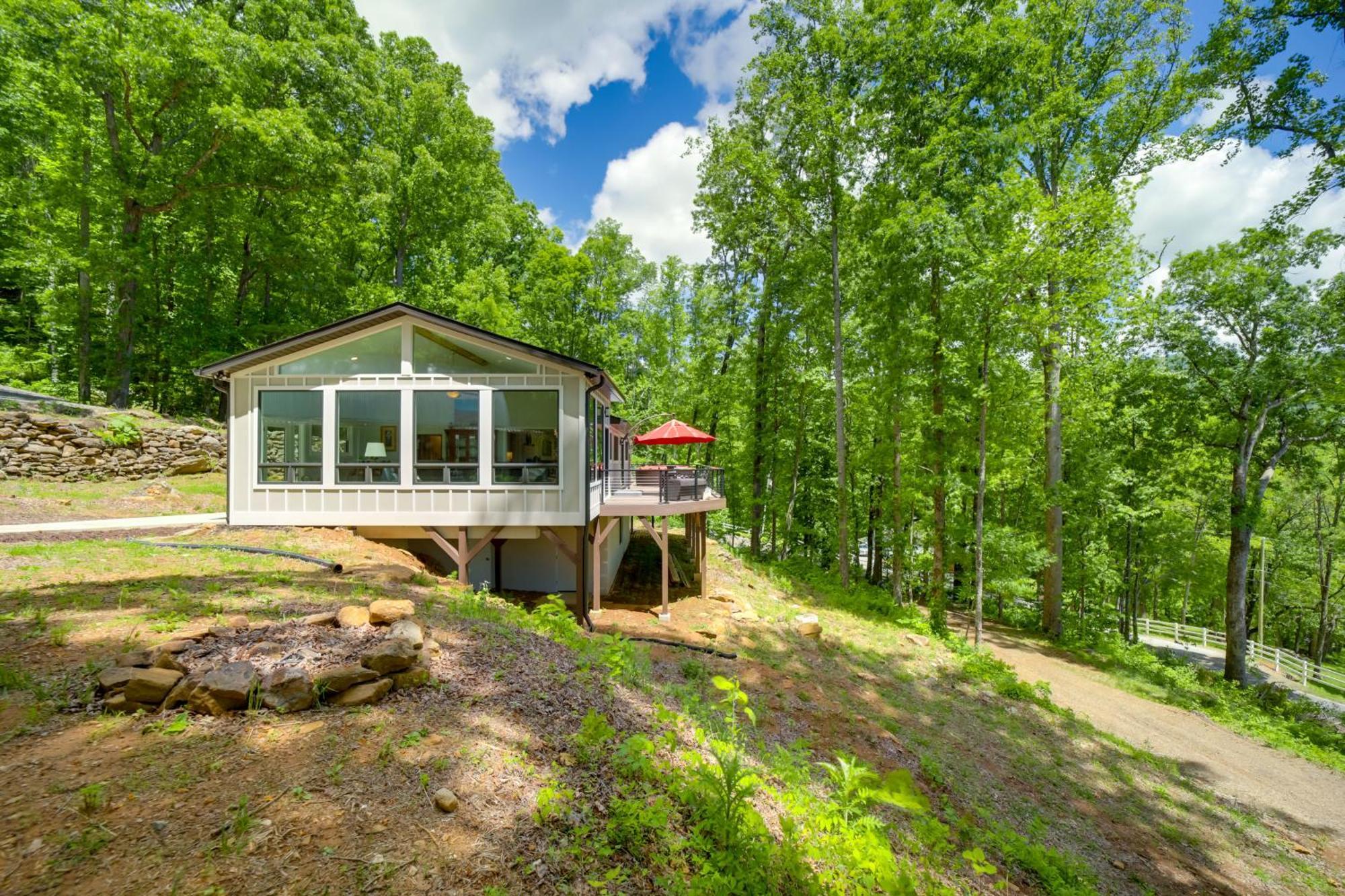 Remote Smoky Mtn Escape With Views And Trail Access! Villa Cullowhee Dış mekan fotoğraf