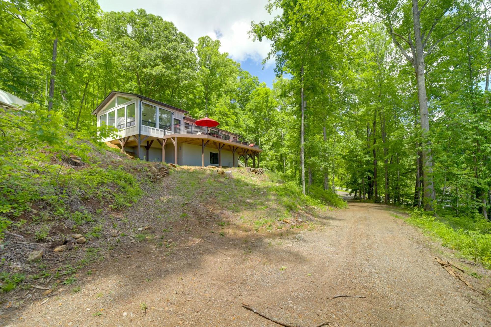 Remote Smoky Mtn Escape With Views And Trail Access! Villa Cullowhee Dış mekan fotoğraf