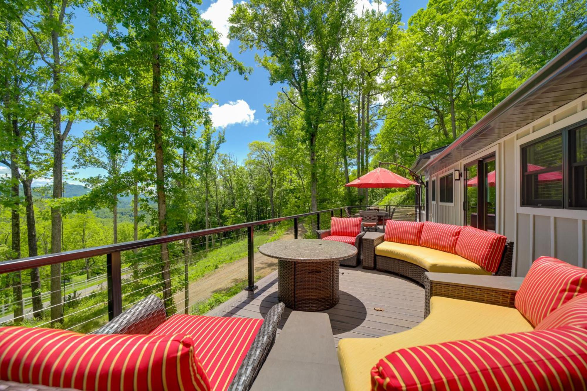 Remote Smoky Mtn Escape With Views And Trail Access! Villa Cullowhee Dış mekan fotoğraf